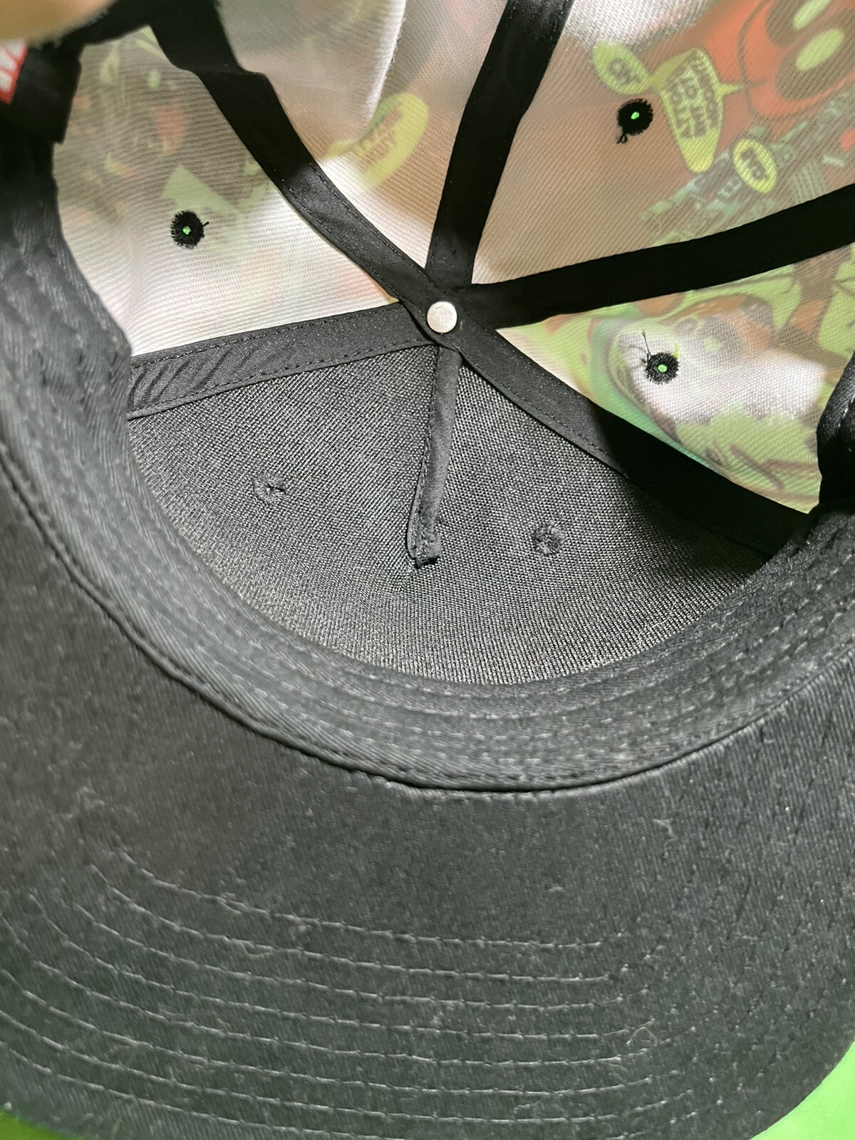 Marvel DEADPOOL Hat Adjustable Snapback Cap Comic… - image 7