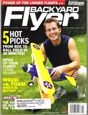 BACKYARD FLYER by MAN magazine Aug Sept 2004 Great Planes Headwind B