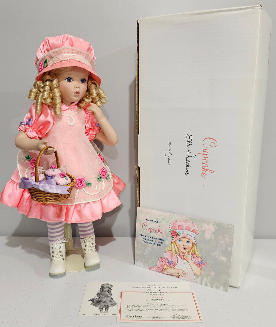 Cupcake Danbury Mint Porcelain Doll Original Box and COA!-image