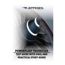 Jeppesen A&P Technician Powerplant Test Guide with Oral & Practical Study Guide