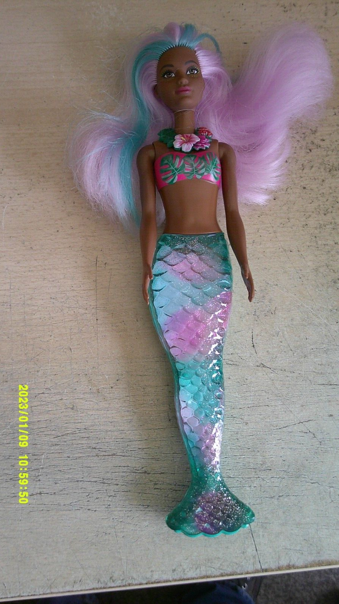 Mermaid Barbie Color Reveal Jumbo Mattel Sirena Reveal Barbie