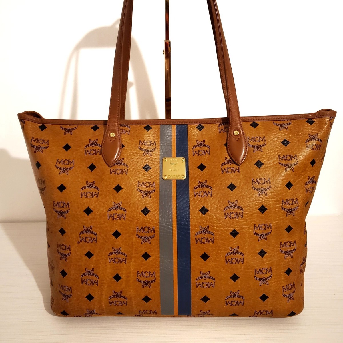 正規品 MCM MCM Tote Cognac Bag for Women | eBay
