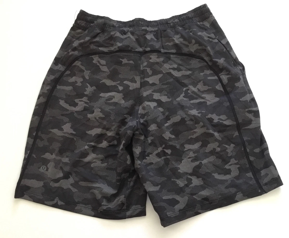 Mens camo store lululemon shorts