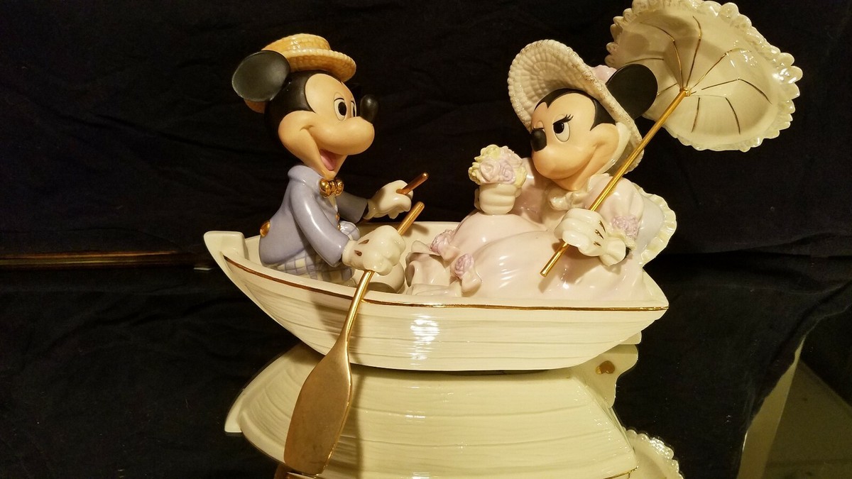 Lenox ミッキーマウスミニーマウスRowboat Romance