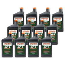 Driven Racing Oil 19406 GP-1 Synthetic Blend 15W40 Oil, 12 Quarts