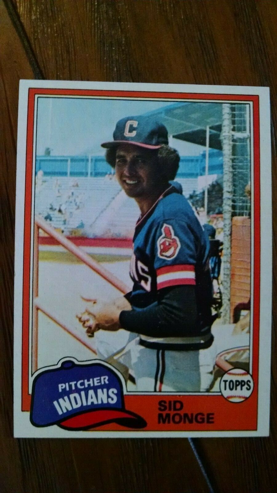 1981 Topps Sid Monge #333 Ex+ Cleveland Indians