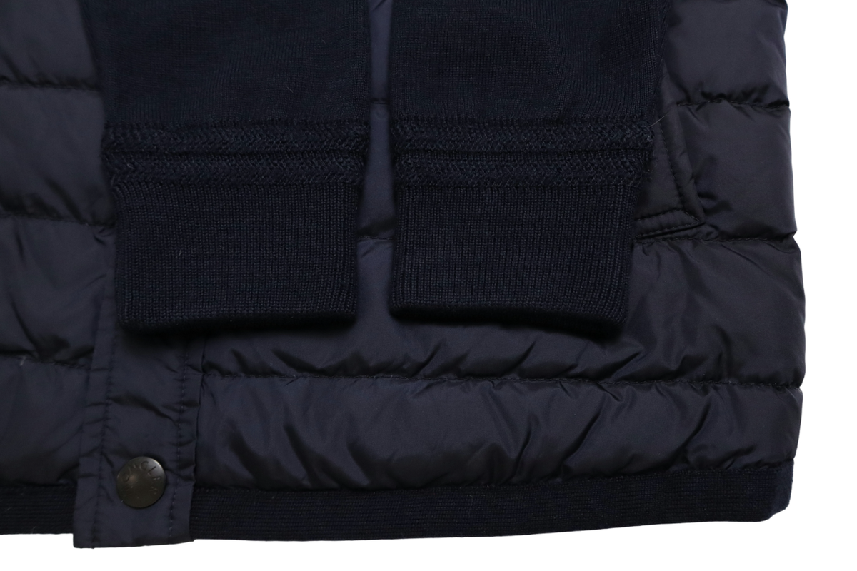 MONCLER Maglione Tricot Cardigan Jacket Men's MEDIUM Snap MONCLER Maglione Tricot Cardigan Jacket Men's MEDIUM Snap