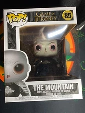 Funko POP! Game of Thrones Figure -THE MOUNTAIN (Unmasked) #85 Oversized 6 inch