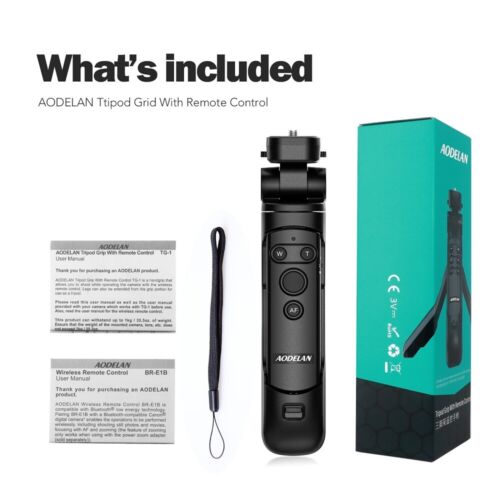 Wireless Remote Control Shooting Grip Tripod for Canon R7 R8 R10 R50 M50II M200 - Picture 9 of 12