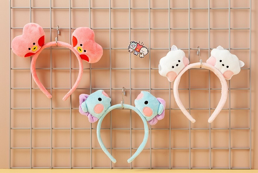 BTS BT21 Official Authentic RJ Doll Headband Hair Band  display picture 2