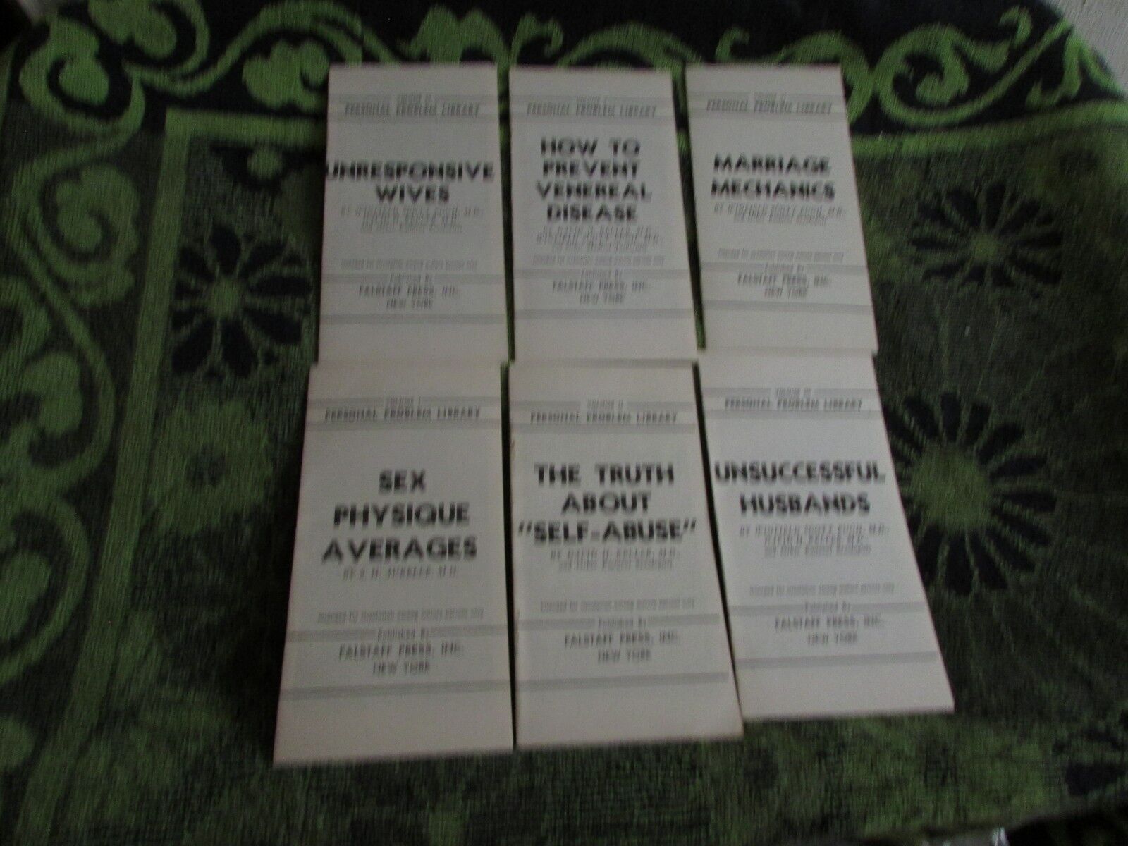 1938, 6 VOLUME SET. PERSONAL PROBLEM LIBRARY photo