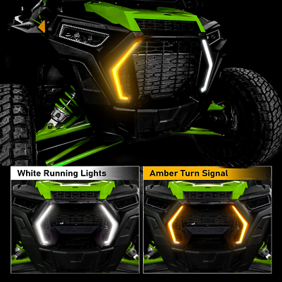 Sell For 2019-22 Polaris RZR Turbo XP Front LED Fang Accent Lights Turn Hazard Signal In , For - Foto 7