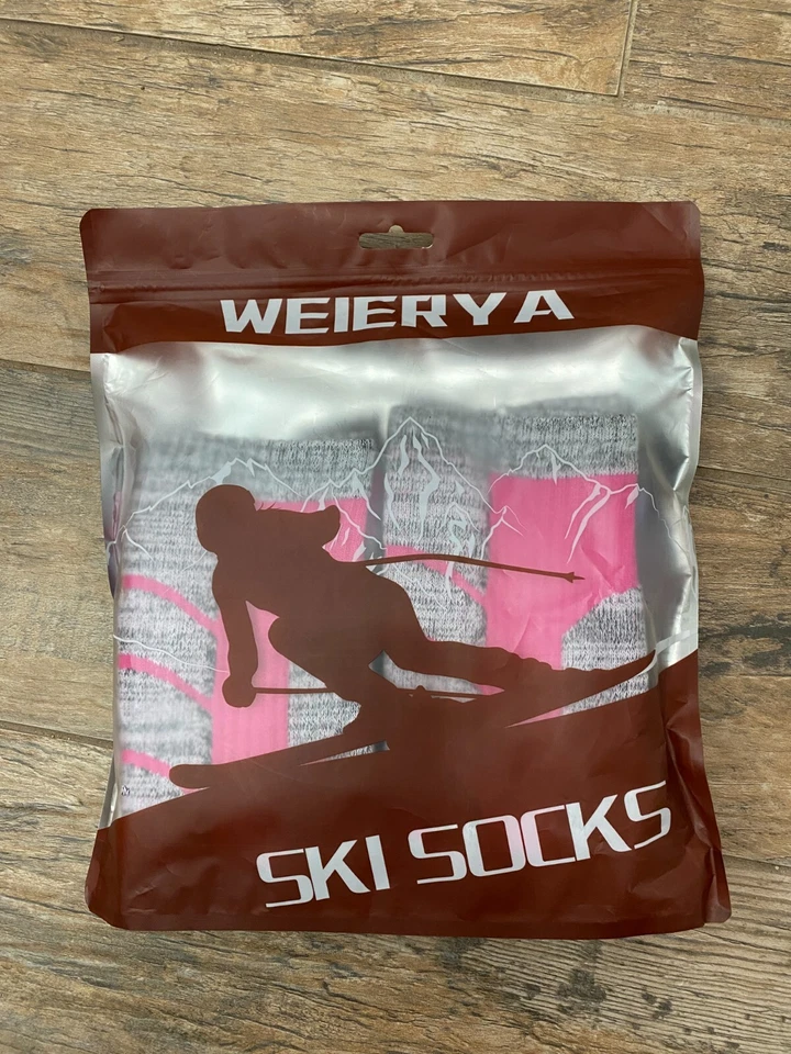 Meias de esqui femininas Weierya tamanho médio - Imagem 2 de 4