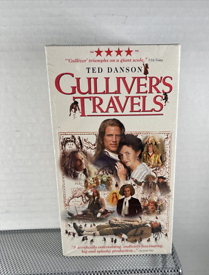 Gullivers Travels (NEW VHS, 1996, 1 Tape Set 175 Min)  TED DANSON