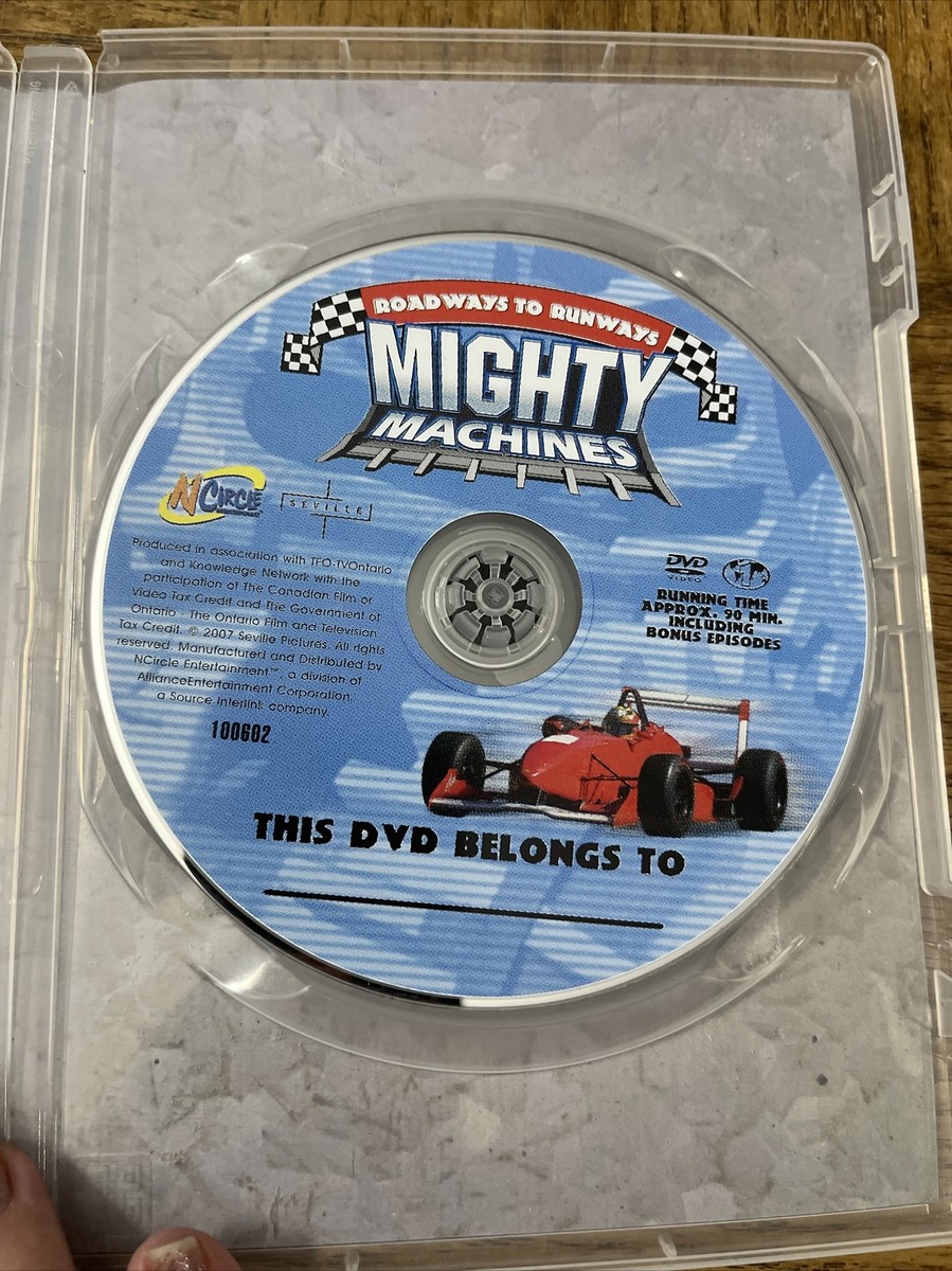 Mighty Machines Roadways To runways DVD 843501006023| eBay