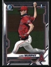 Luke Murphy 2021 Bowman Chrome #BDC-197 Baseball Card