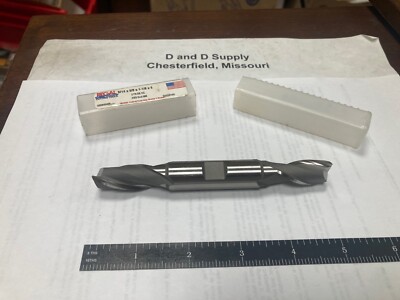 Regal  055540AM, 14mm, 2-Flute, Double End Mill, 5/8'' Shank, 5'' OAL, 1-1/8'' LOC