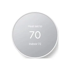 Google Nest Smart Thermostat, Snow - GA01334-US