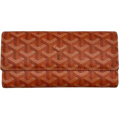 Authentic GOYARD Varenne Long Wallet Orange PVC #36634981 | eBay Authentic GOYARD Varenne Long Wallet Orange PVC #36634981 | eBay