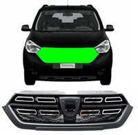 KüHlergrill FüR Dacia Dokker Stepway 2018 - 2021