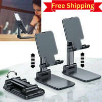 Phone Desk Holder Stand Foldable Desktop Table Mount For Mobile Tablet Universal