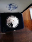2001 W  US Mint $1 Proof American Silver Eagle with Original Box and COA