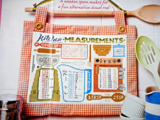 KITCHEN MEASUREMENTS SAMPLER CROSS STITCH CHART. FOR CHARITY 🎁