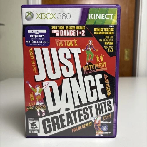 Just Dance Greatest Hits Microsoft Xbox 360 Game CIB Complete Tested Works
