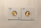 1956 P and D Lincoln Wheat Cent Set  Unc/BU Free Shipping