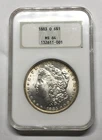 1883 O Morgan Silver NGC MS64 Old Fatty Holder