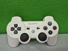 PS3 Playstation 3 Dualshock 3 Wireless Controller Gamepad  Weiß von Sony Defekt