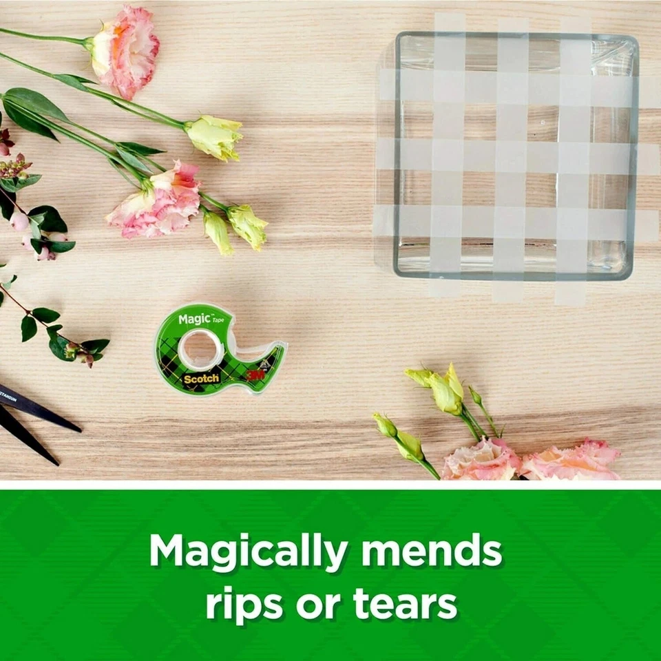 Scotch 810 Magic Tape Writable Surface Photo-safe Invisible Tape 18MM X 33M AU - Image 2 of 4