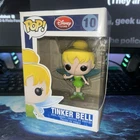 Funko Pop Tinker Bell #10 Red Disney Logo First Print Pop Protector Included