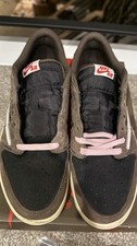 Travis Scott Men's Air Jordan 1 Low OG Mocha Sneakers Size 12