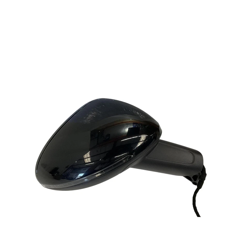 2017-2018 Porsche Macan Right Passenger Mirror w/Blind Spot Alert Black 041 OEM Foto 2 de 4