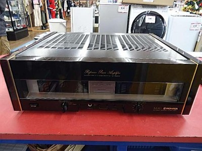 PIONEER M-90 Reference Power Amplifier Junk Right Channel Works Left No Sound