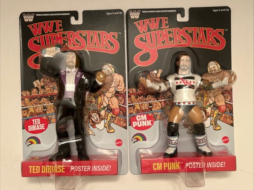 NEW Sealed - LJN WWE Superstars - TED DiBIASE & CM...