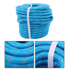 0.55in x 125ft Double Braided Arborist Rope Static Rope For Halyard 8400 Lbs