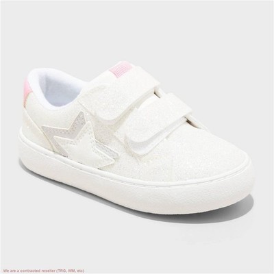 Toddler Sora Glitter Sneakers - Cat & Jack White 12T *SEE DEAL!!!*