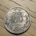 1934 Mexico 20 Centavos Silver — photo from another recent sale