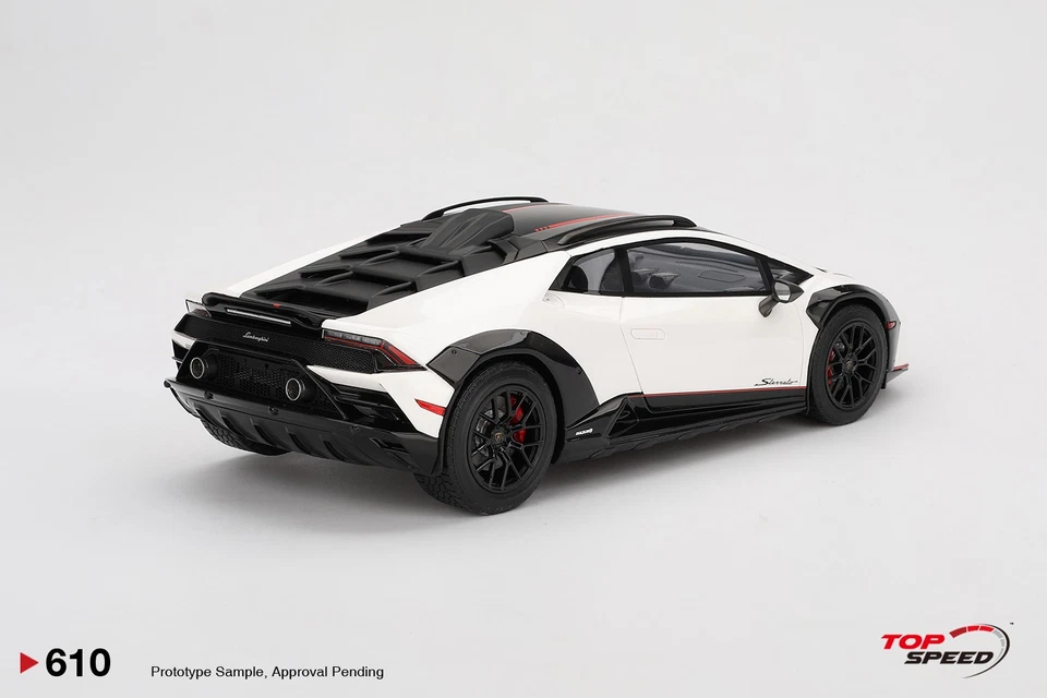 Top Speed Lamborghini Huracan Sterrato Bianco Asopo 1:18 - Image 2 of 4