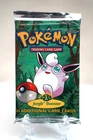 Pokemon Jungle Unlimited 1999 Wigglytuff Artwork Booster Pack WOTC Sealed