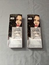 2 Pack L'Oreal Le Color Gloss CLEAR 1 Step Toning GLoss Boost Shine Enhances