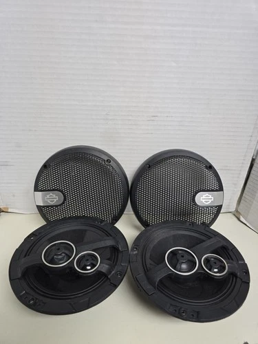 Rockford Fosgate 14-25 Harley Stage II Fairing Tour-Pak Speakers 6.5in Covers