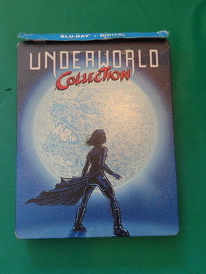 Underworld Collection 2017 Blu-Ray Steelbook 5 Disc Set Kate Beckinsale