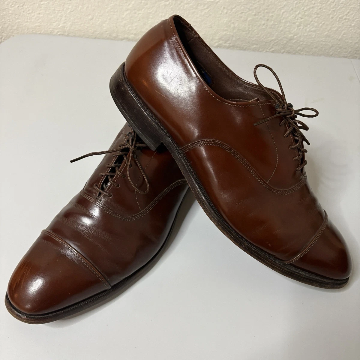 Allen Edmonds Ridgeway 10.5B Fabulous Allen Edmonds Gridiron pebble grain | Mercari main image 3