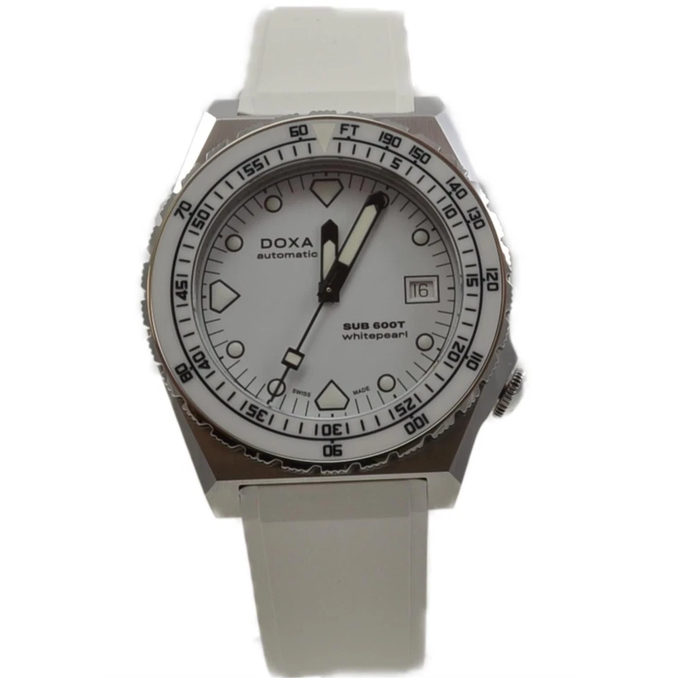 Doxa 861.10.011.23 Store Display 9.5 out of 10 SUB 600T Whitepearl 