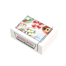 Boxed Donuts - Christmas Sweet Treat - Custom Printed Minifig Candy Accessory
