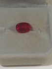 NATURAL EARTH MINED GGL CERTIFIED GEM TESTED HEATED OVAL RED RUBY 6.37 CTS. — photo 3