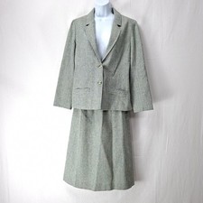 Vintage Young Pendleton Wool Skirt Suit Blazer Jacket Fits Women's Size M USA